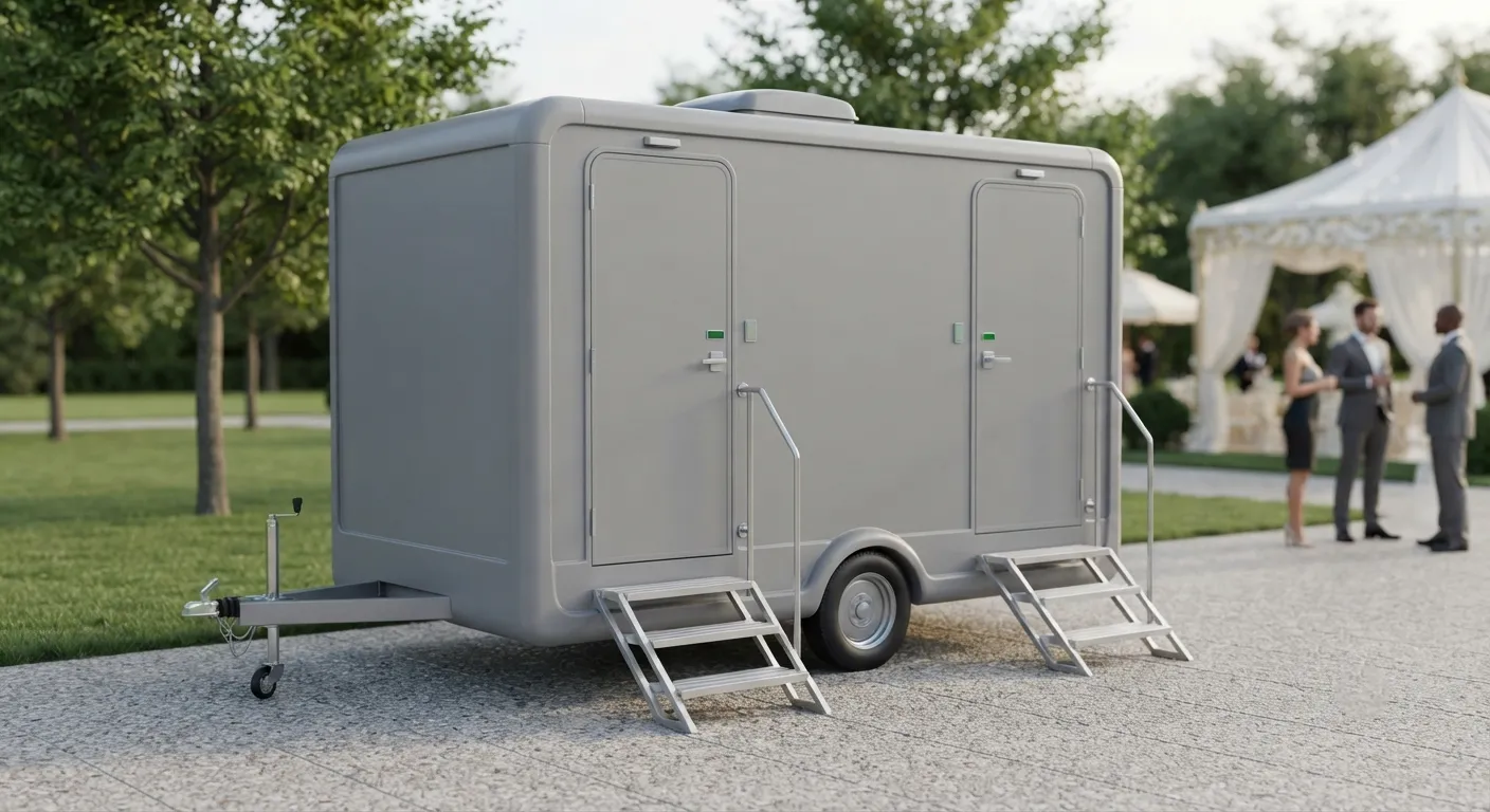 2 Stall Restroom Trailer in Livonia, MI