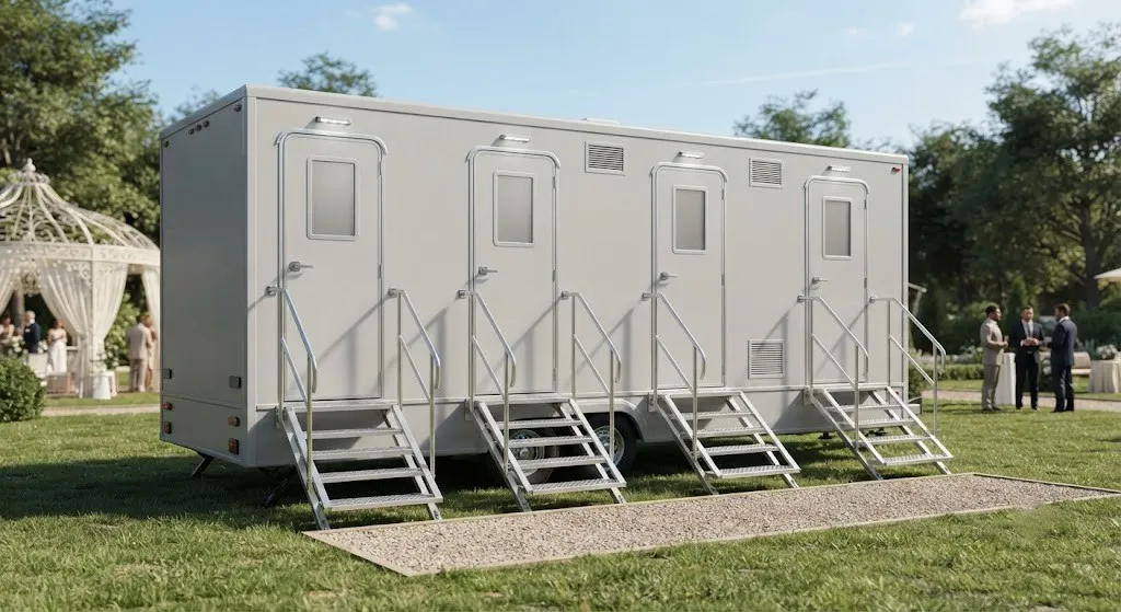4 Stall Restroom Trailer in Livonia, MI
